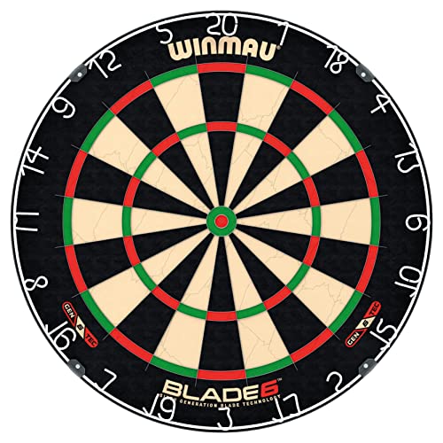 WINMAU Blade 6 Standard Dart Board | Official PDC Tournament Specs
