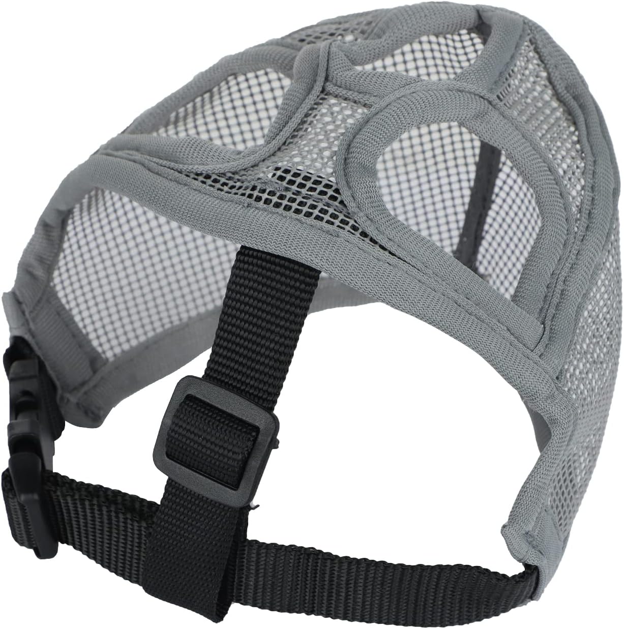 Thumbnail 2 de Short Snout Adjustable Mesh Dog Muzzle for Biting, Barking and Training (Bulldog, Pug, Shih Tzu, Pekingese)