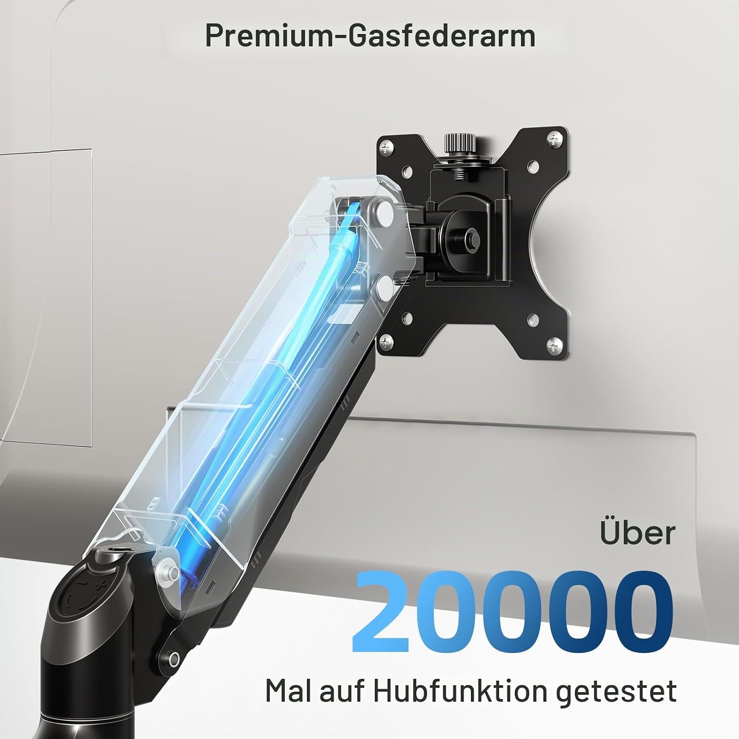 Thumbnail 6 de MOUNTUP 705 mm Langarm Monitorhalterung für 13–32 Zoll (EU6021B) – Einzelarm bis 9 kg