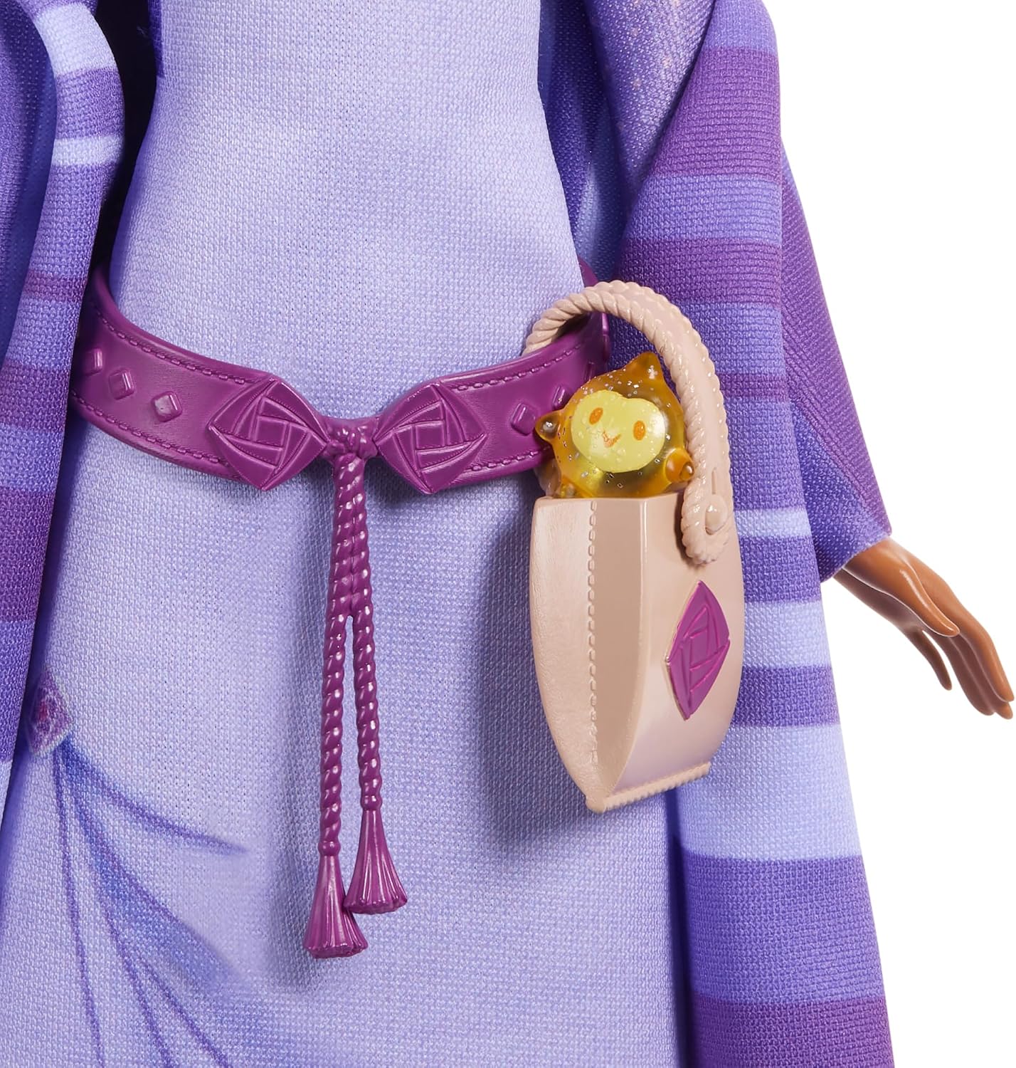 Detalle 1 de Mattel HPX25 Disney Wish Asha van Rosas-avonturenset met pop en Valentino