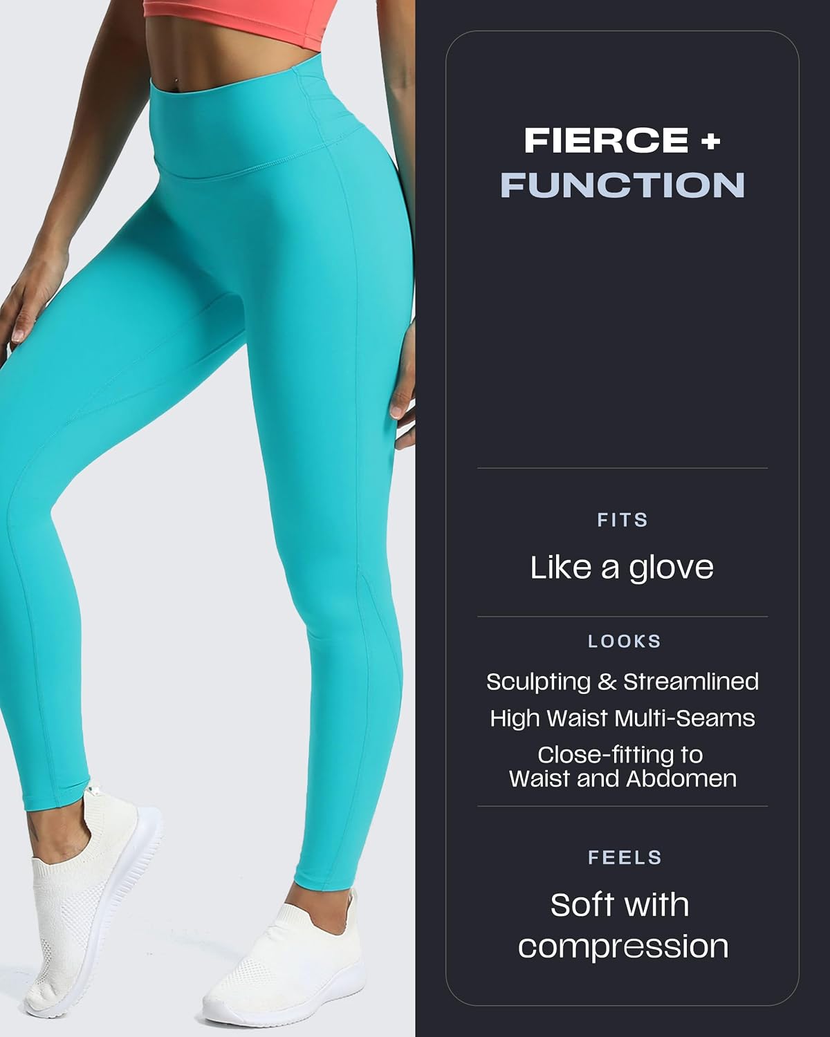 Detalle de Aoxjox Trinity Workout Leggings 26.5 in
