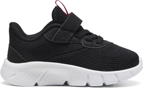 Detalle de PUMA Flexfocus Modern AC+ Inf, Sneaker unisex - Bimbi 0-24 / Black Pink White, 26 EU