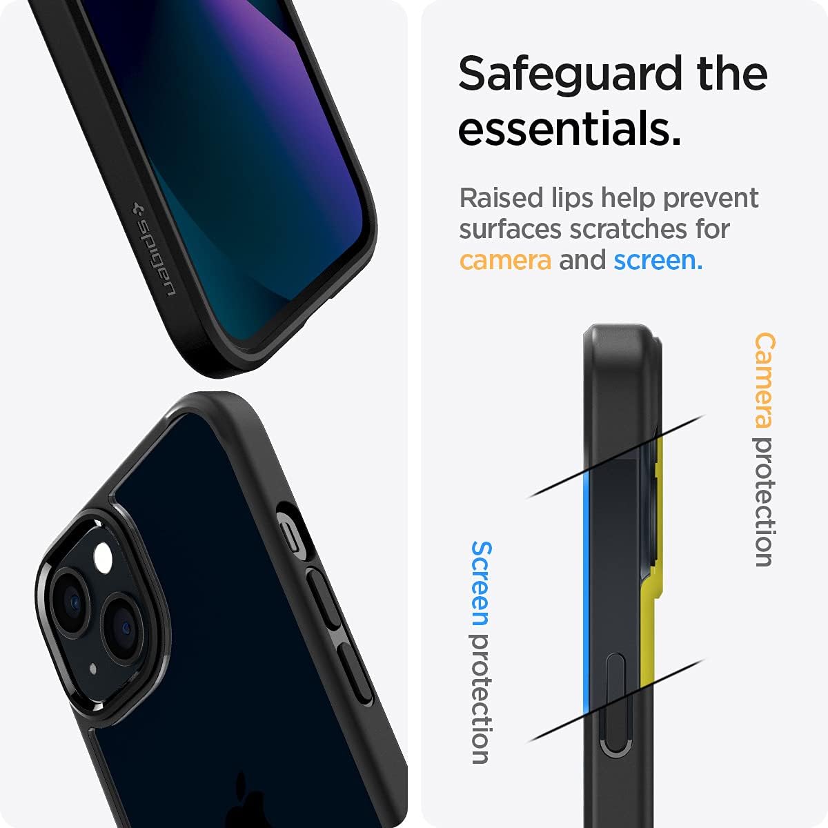 Thumbnail 5 de Spigen Ultra Hybrid pour iPhone 13, anti-jaunissement