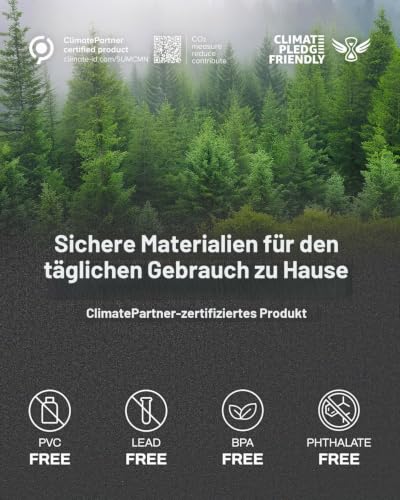 Detalle de AIRHOP 6 Matten 60x60x2 cm – rutschfeste Gummimatten für Fitnessstudio & Heimfitness