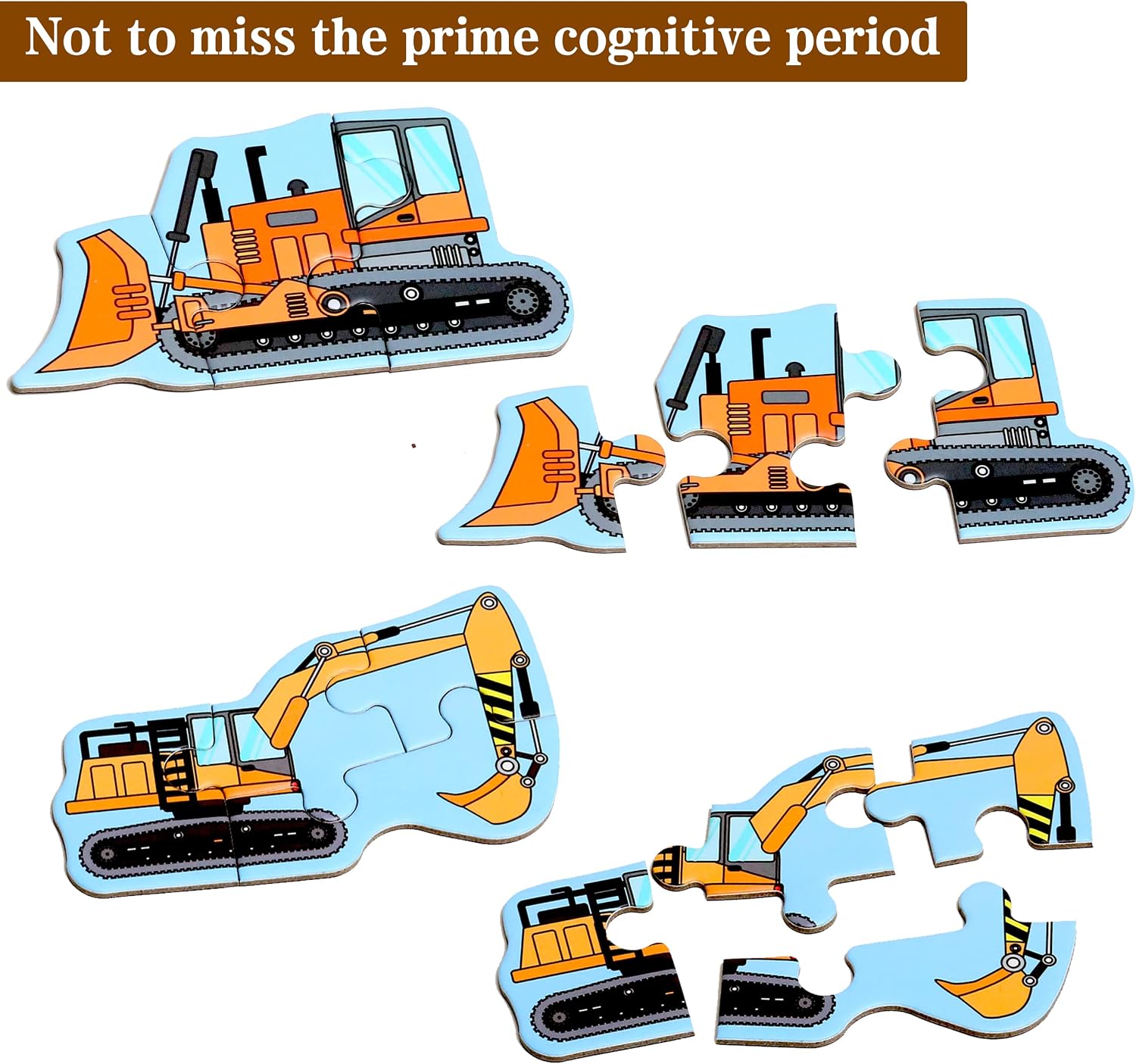 Thumbnail 4 de Magnetic Puzzles for Kids 3-5: Travel Toddler Car and Construction Themes
