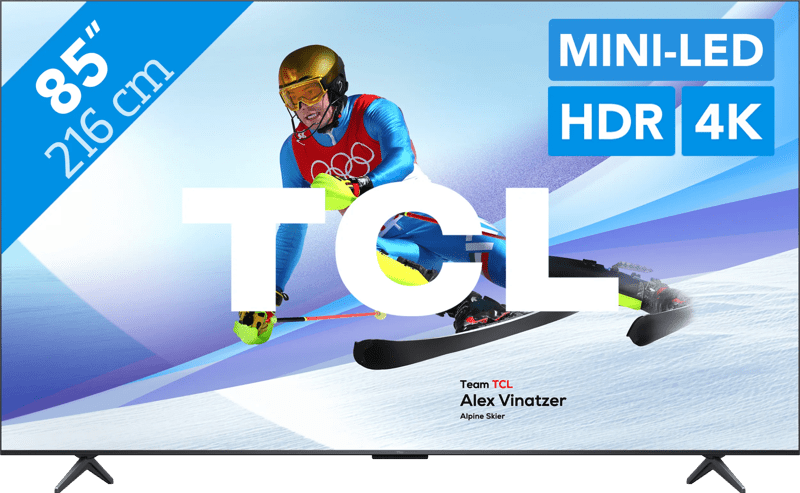 Detalle de TCL QD Mini-LED C61K 85 Zoll
