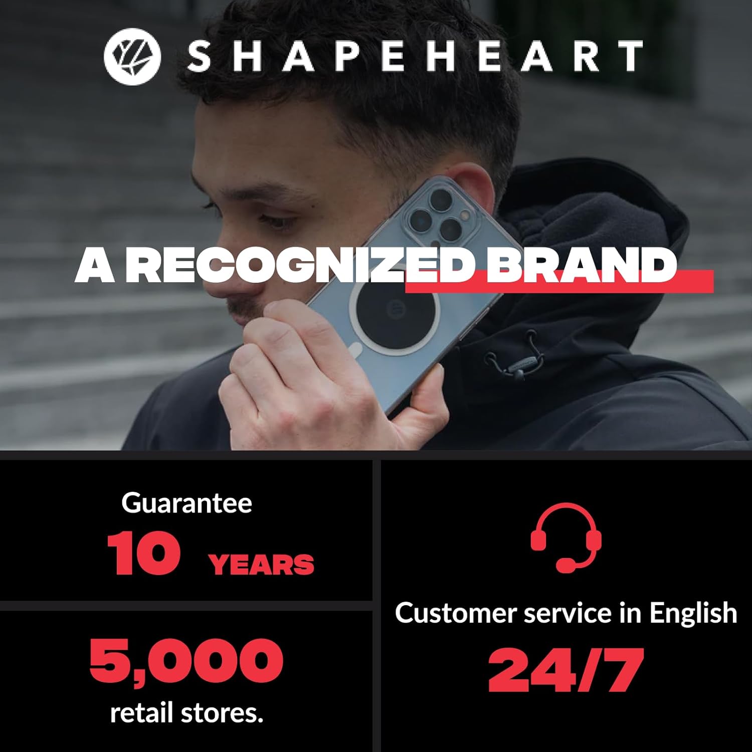 Thumbnail 6 de Shapeheart Magnetic phone holder for 9 kg