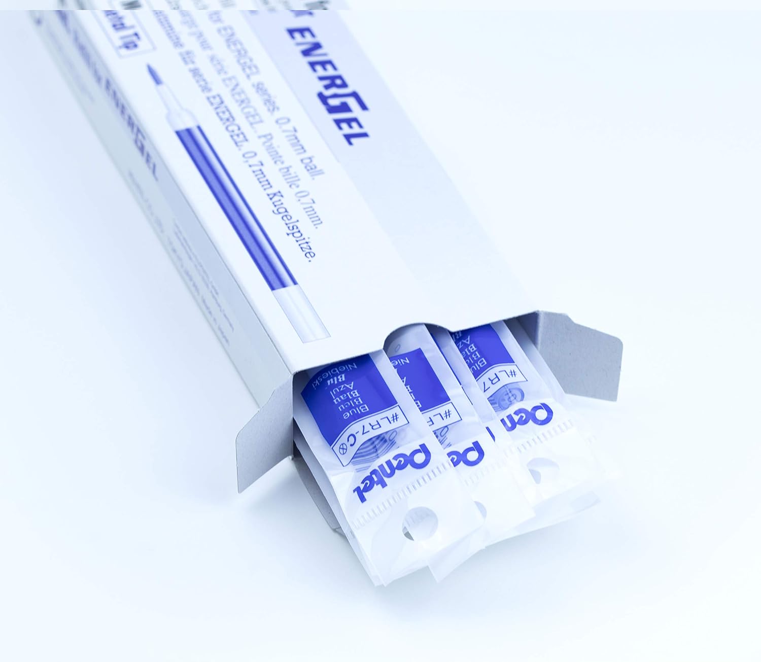 Thumbnail 5 de Pentel Liquid Gel-Nachfüllmine blau 0,35 mm mit Metallspitze (Sure Este)