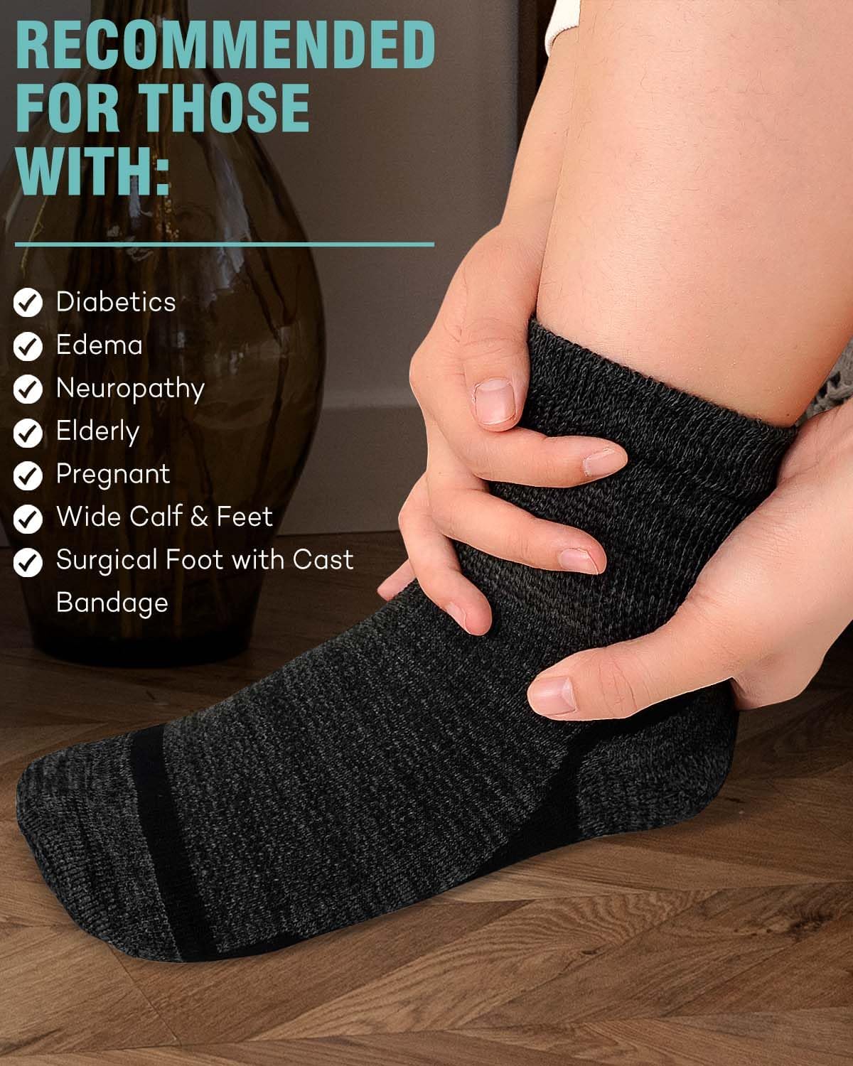 Detalle 1 de ZFSOCK Diabetic socks with 11.5 inch top