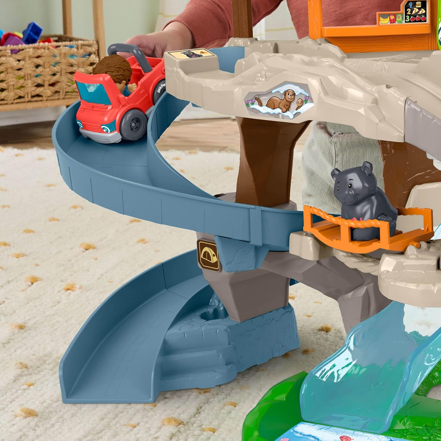 Thumbnail 2 de Fisher-Price Little People Ultimate Mountain JJY77 peuterspeelset