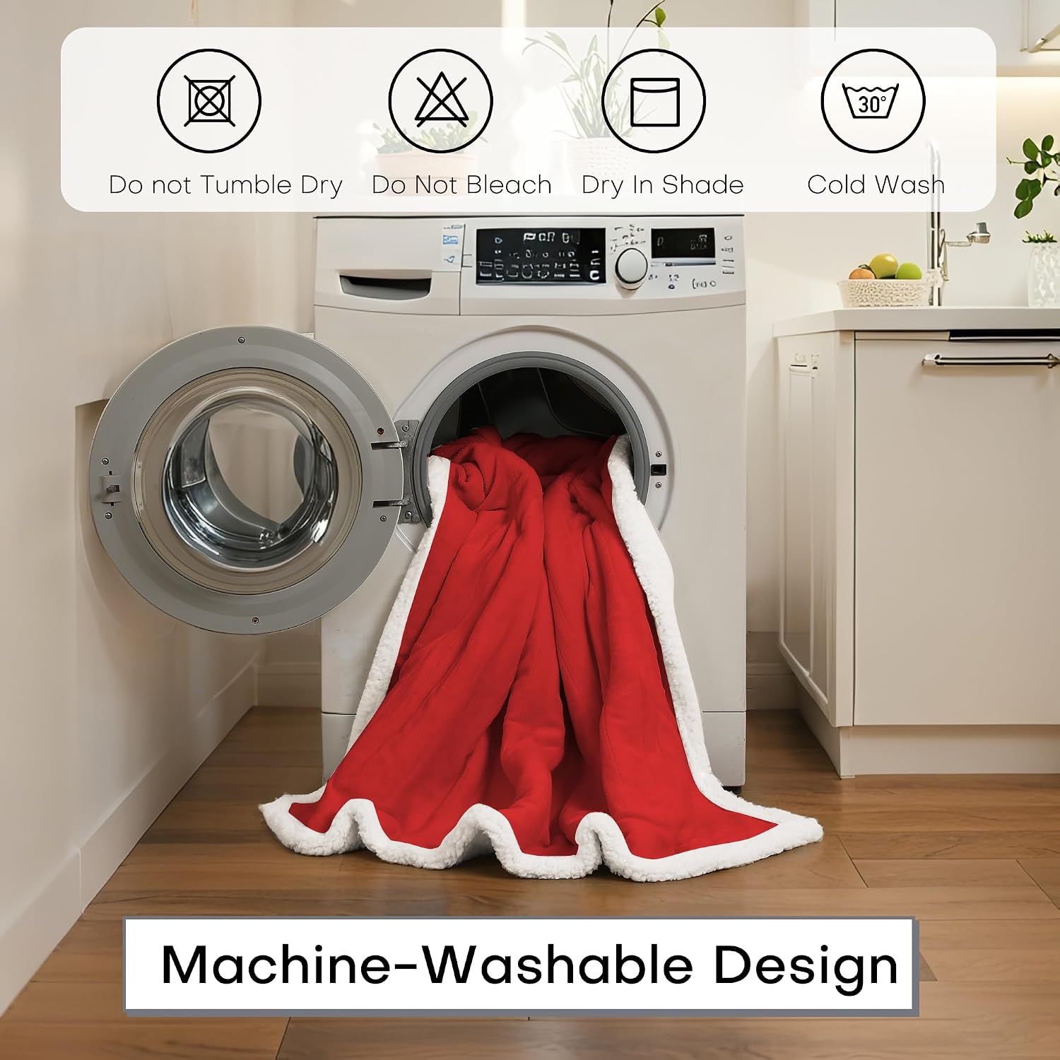 Detalle 2 de RALYSUN Electric Heated Blanket 62"x84"