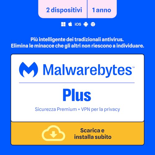 Detalle de Malwarebytes Premium + Privacy VPN per 2 dispositivi, 12 mesi