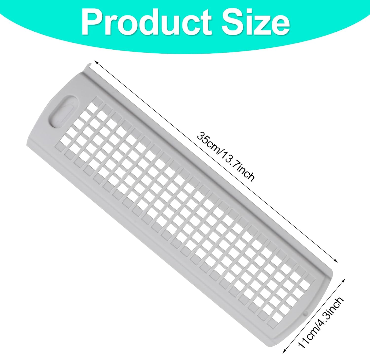 Detalle 2 de WE01X25914 Dryer Lint Filter Grid
