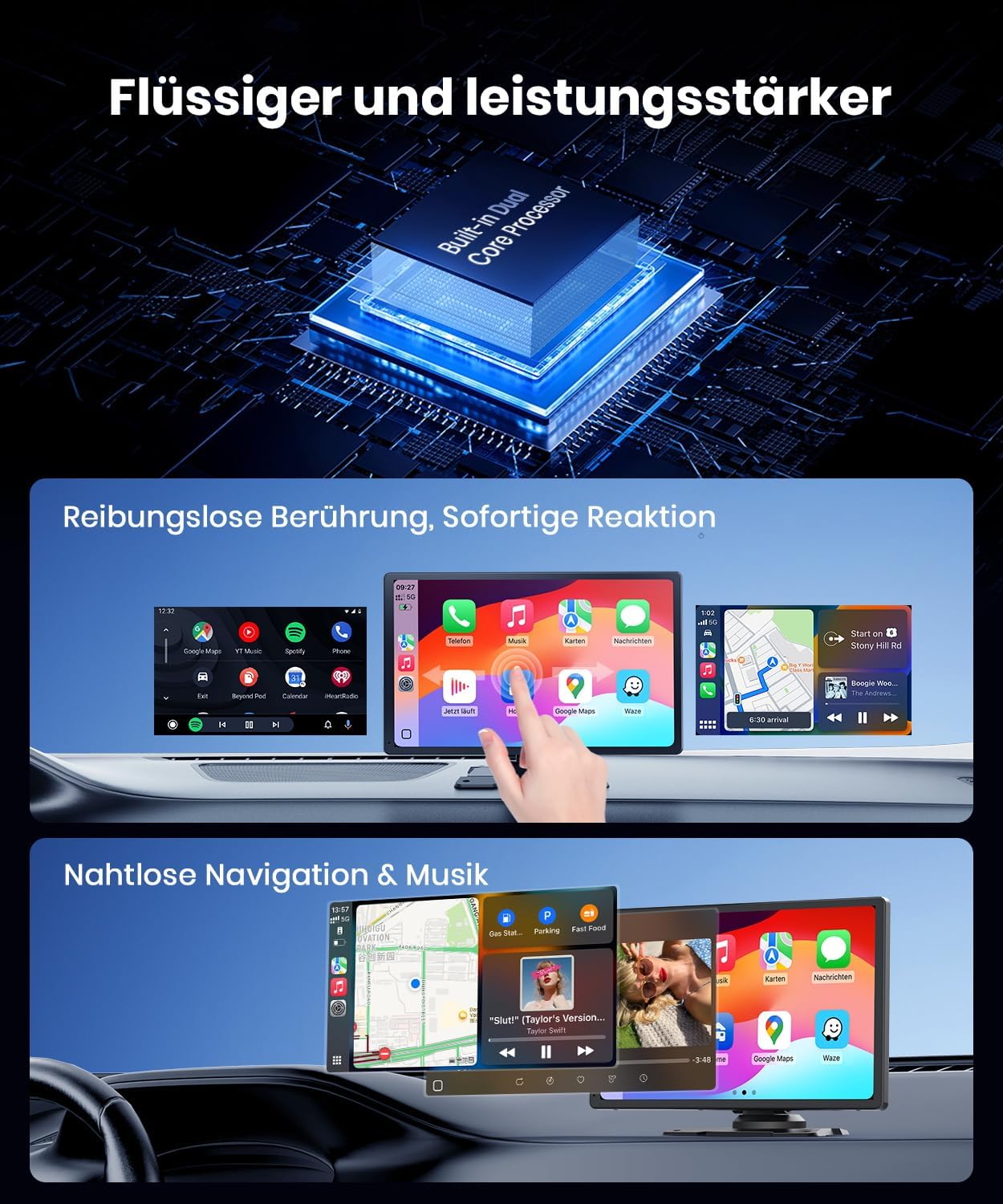 Thumbnail 4 de Foxpark 9.26 Zoll CarPlay Display