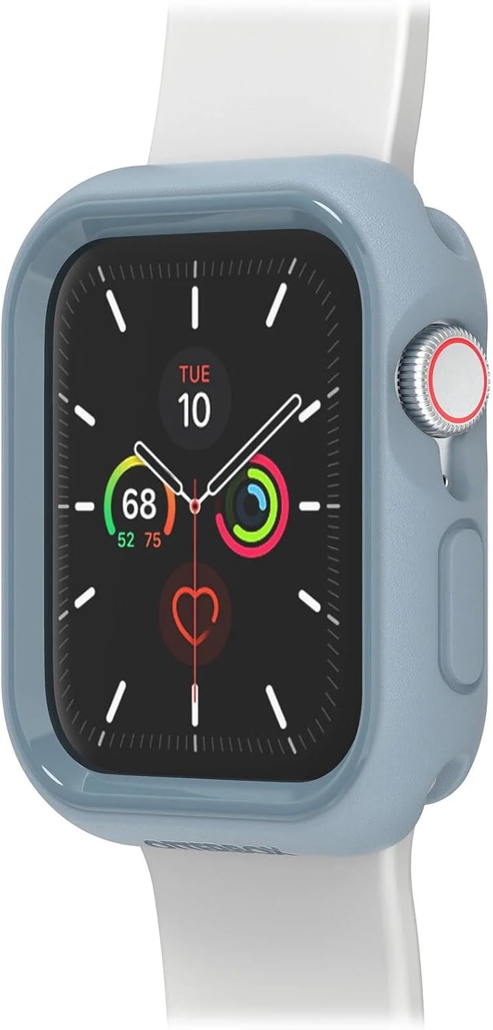 Detalle de OtterBox Watch Bumper per Apple Watch Series SE/6/5/4 da 44 mm – protezione antiurto blu