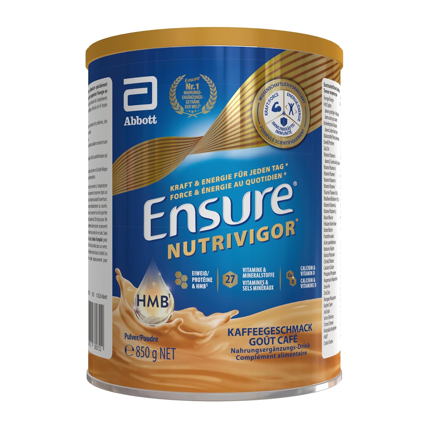 Thumbnail 6 de Ensure NutriVigor Vanille Shake 850 g NahrungsergĂ€nzungsmittel đ„€