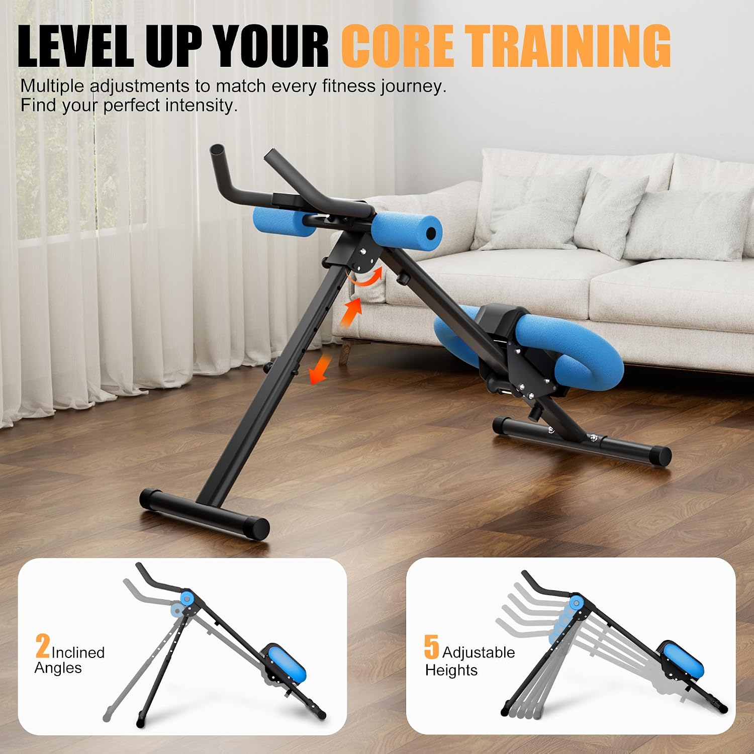 Detalle 2 de UrbanLuxe Bauchtrainer zuhause