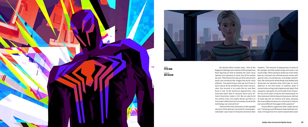 Detalle de Spider-Man: Across the Spider-Verse: The Art of the Movie Art Book