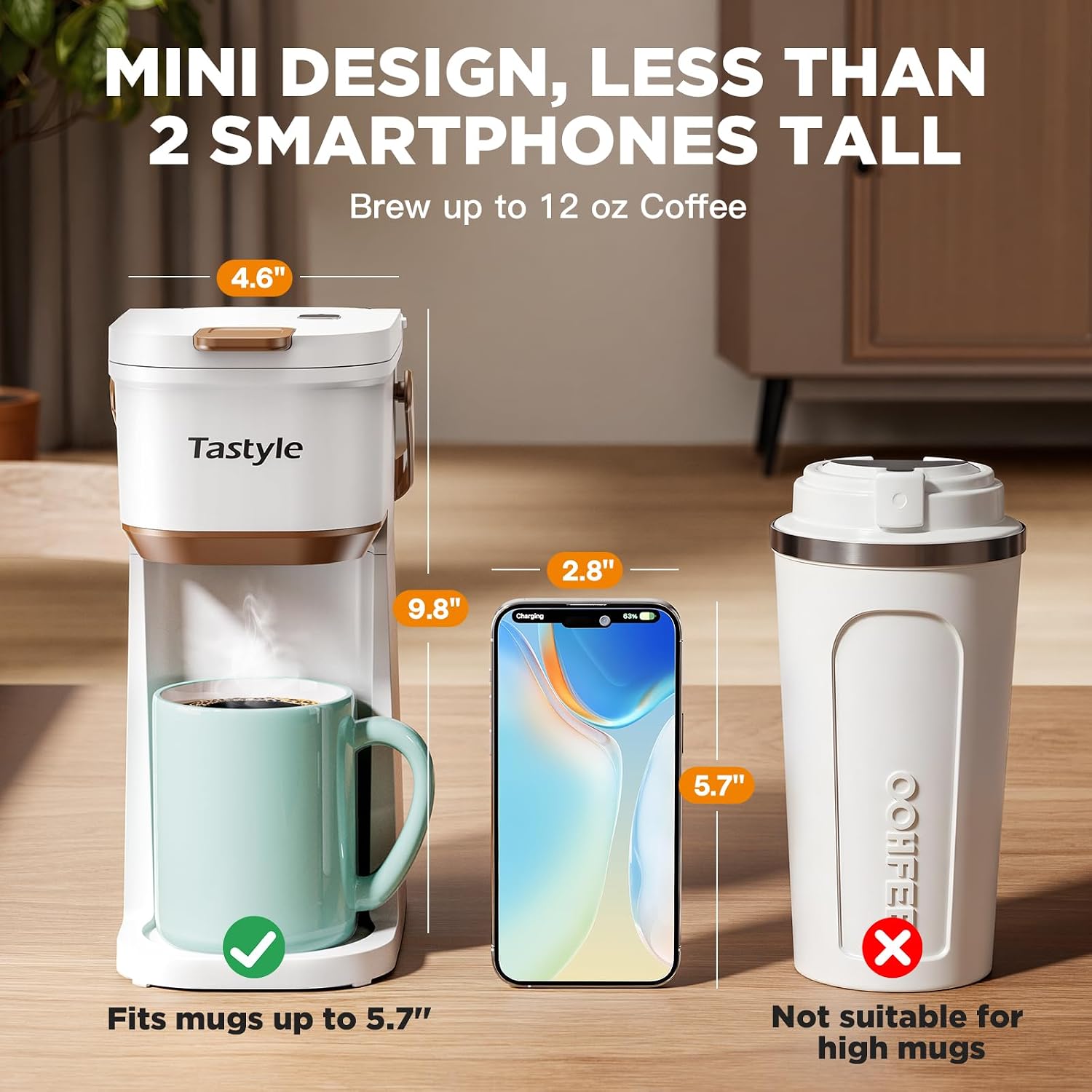 Detalle 2 de Tastyle single-serve coffee maker K302