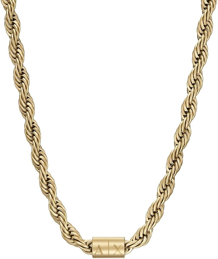 Thumbnail 5 de Armani Exchange Collana da uomo in acciaio inossidabile con chiusura a moschettone