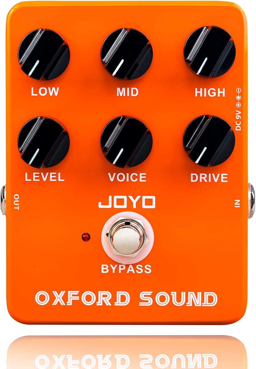 Detalle de JOYO Oxford Sound JF-22 Overdrive Pedal with British Rock Amp Simulation
