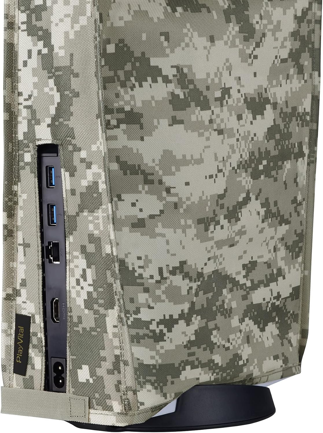 Thumbnail 6 de playvital Dust Cover for PS5 in vertical standing position (Digital & Disc Edition)