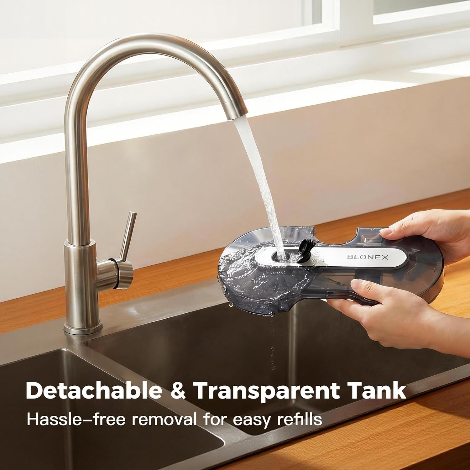 Detalle 2 de BLONEX Cordless Electric Mop, 250 mL Tank