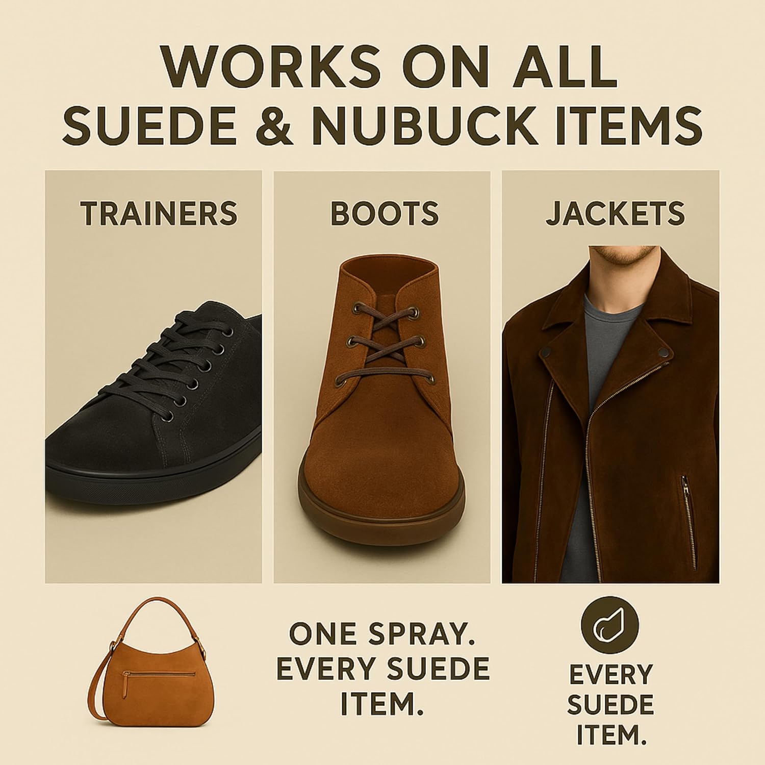 Thumbnail 3 de Crease Protect Suede & Nubuck Colour Restorer Spray (250ml)