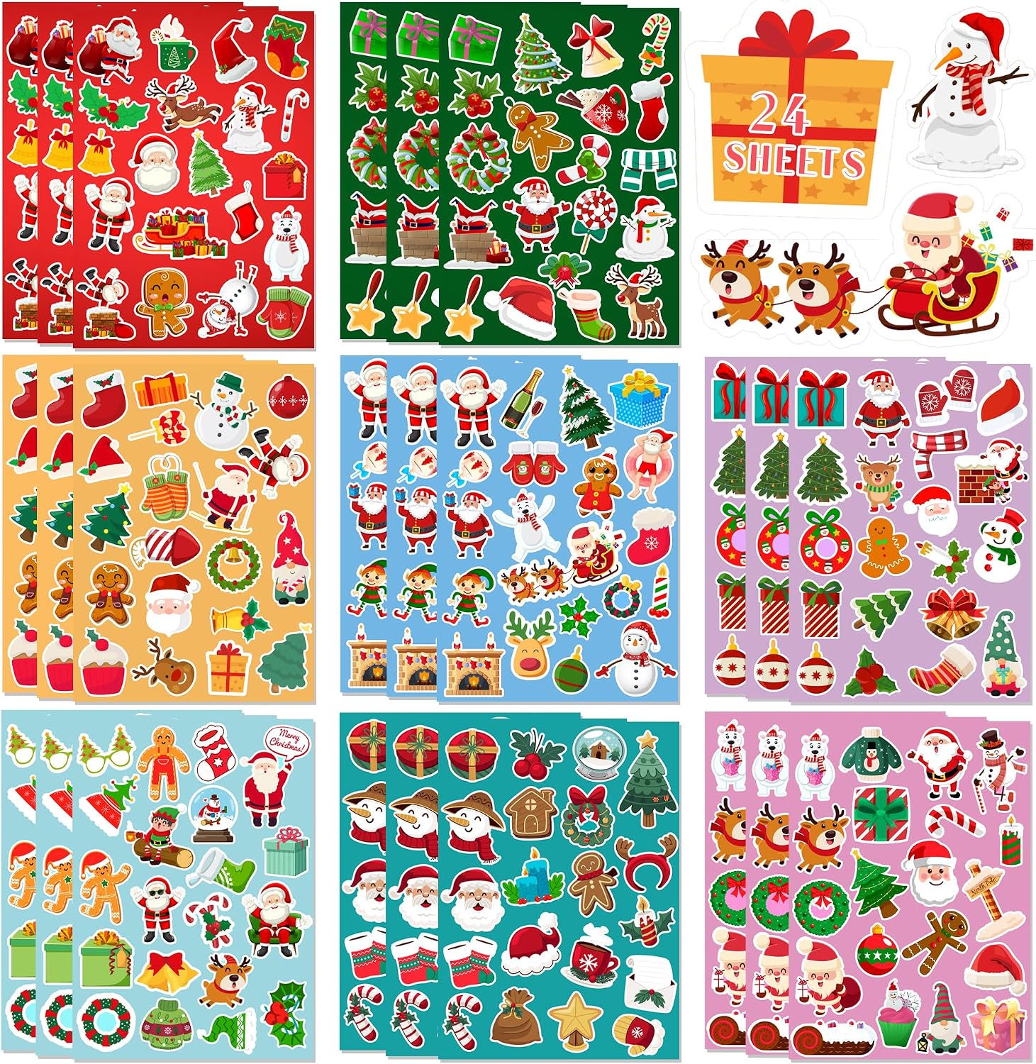 Thumbnail 6 de Halloween Stickers, 24 Sheets
