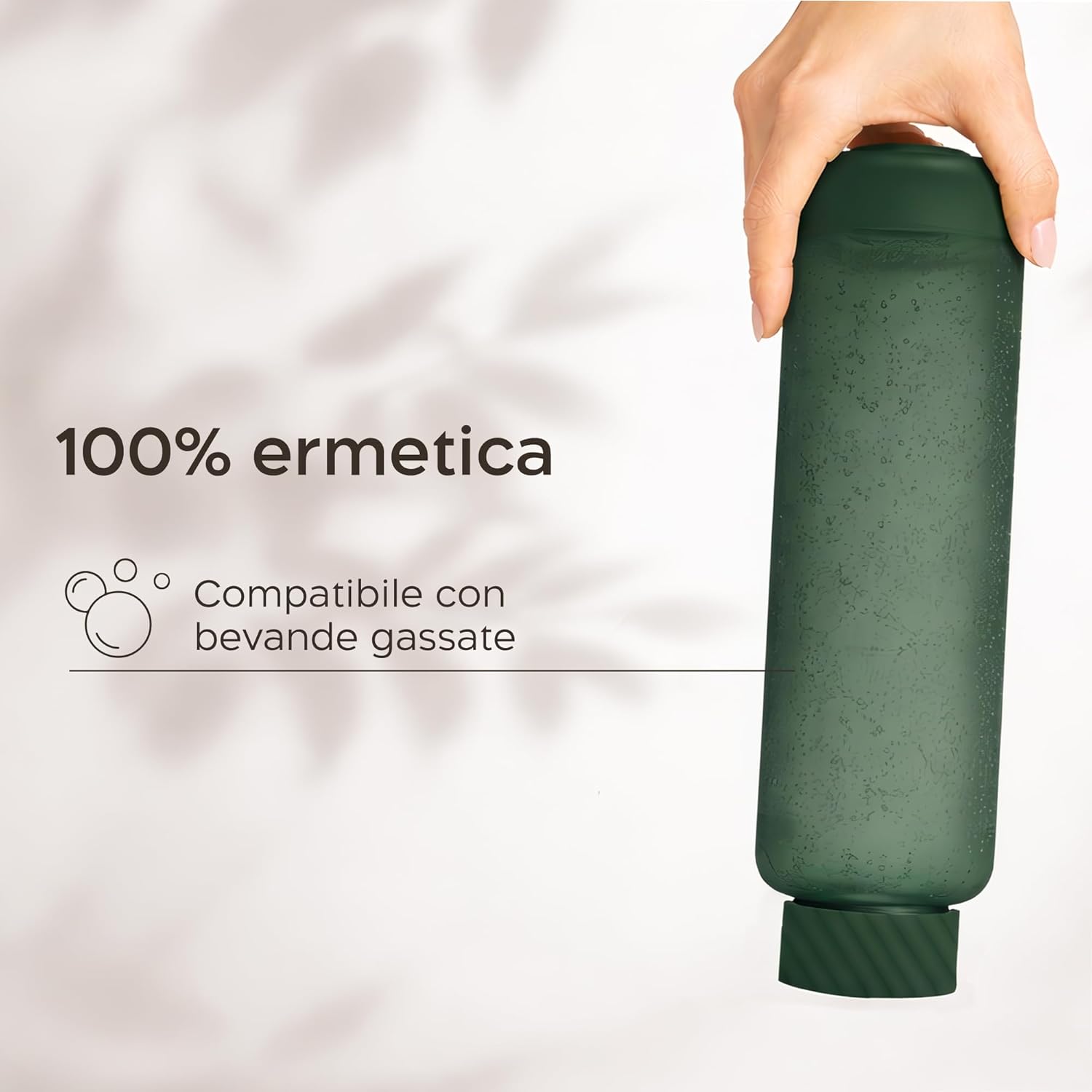 Thumbnail 4 de Twinzee Borraccia 1,5 litri verde foresta, a prova di perdite e senza BPA (Tritan)