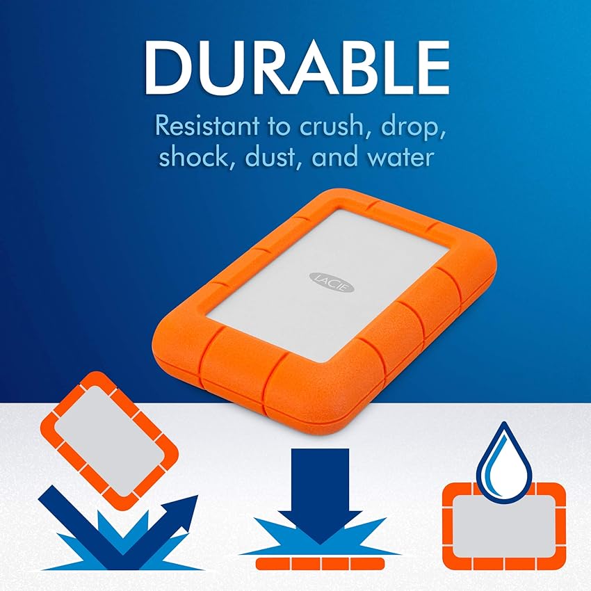 Thumbnail 5 de LaCie Rugged Mini 2TB disco duro portátil