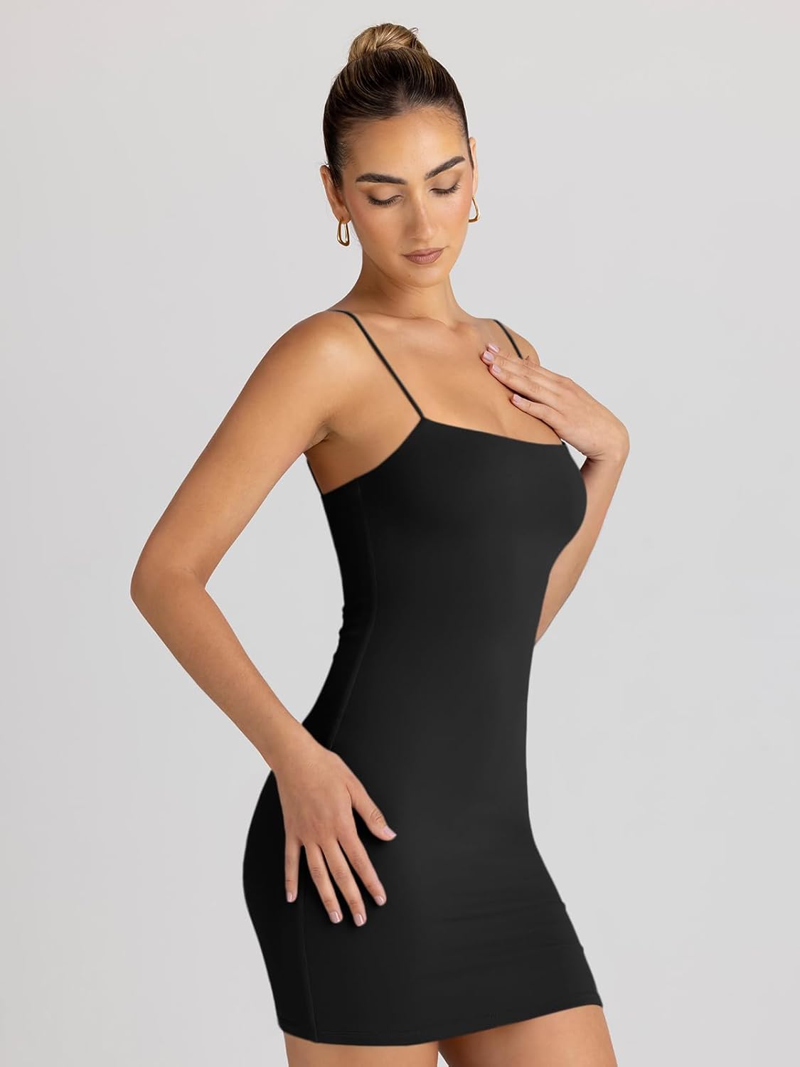 Thumbnail 4 de LILLUSORY Mini Bodycon Dress 85% Nylon 15% Spandex