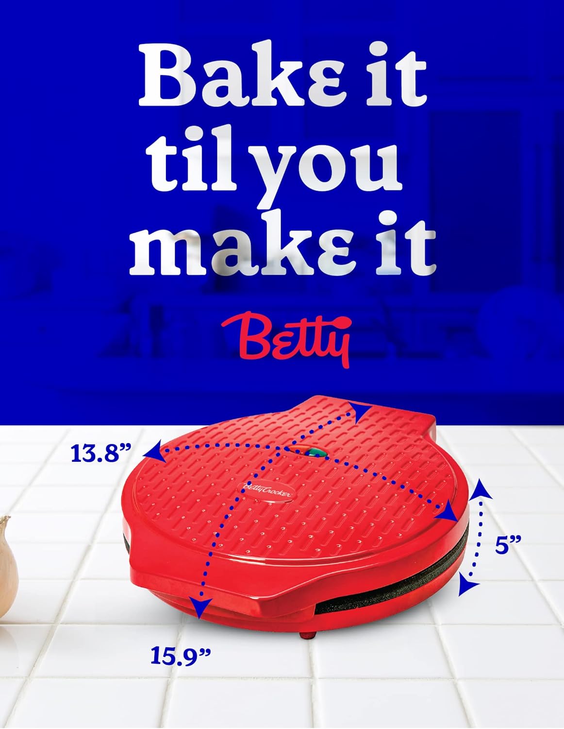Thumbnail 5 de Betty Crocker Pizza Maker Plus 12" 🍕