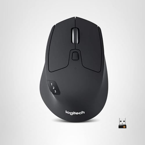 Thumbnail 12 de Logitech M720 Triathalon Full Size Multi-Device Wireless Mouse