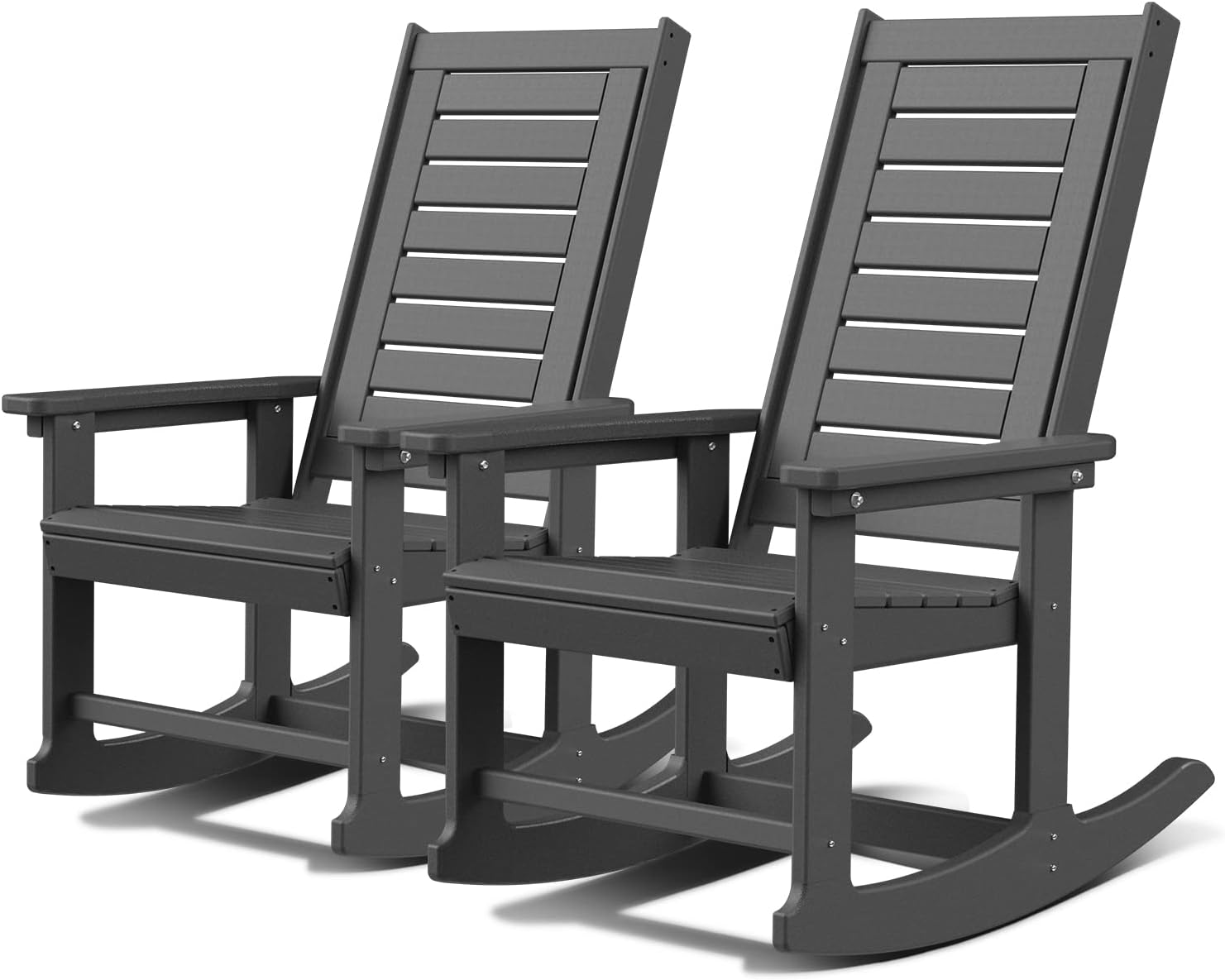 Detalle de GreenVines Outdoor Rocking Chair Set HDPE