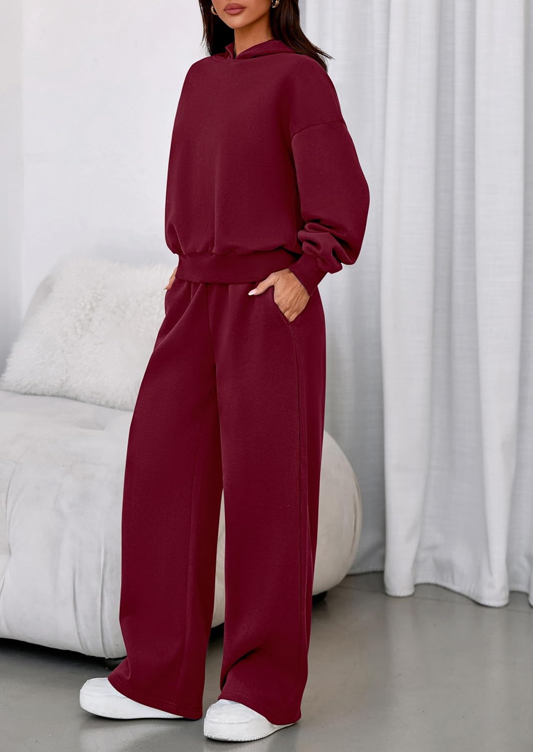 Thumbnail 2 de PRETTYGARDEN 2 Piece Sweatset S–XXL