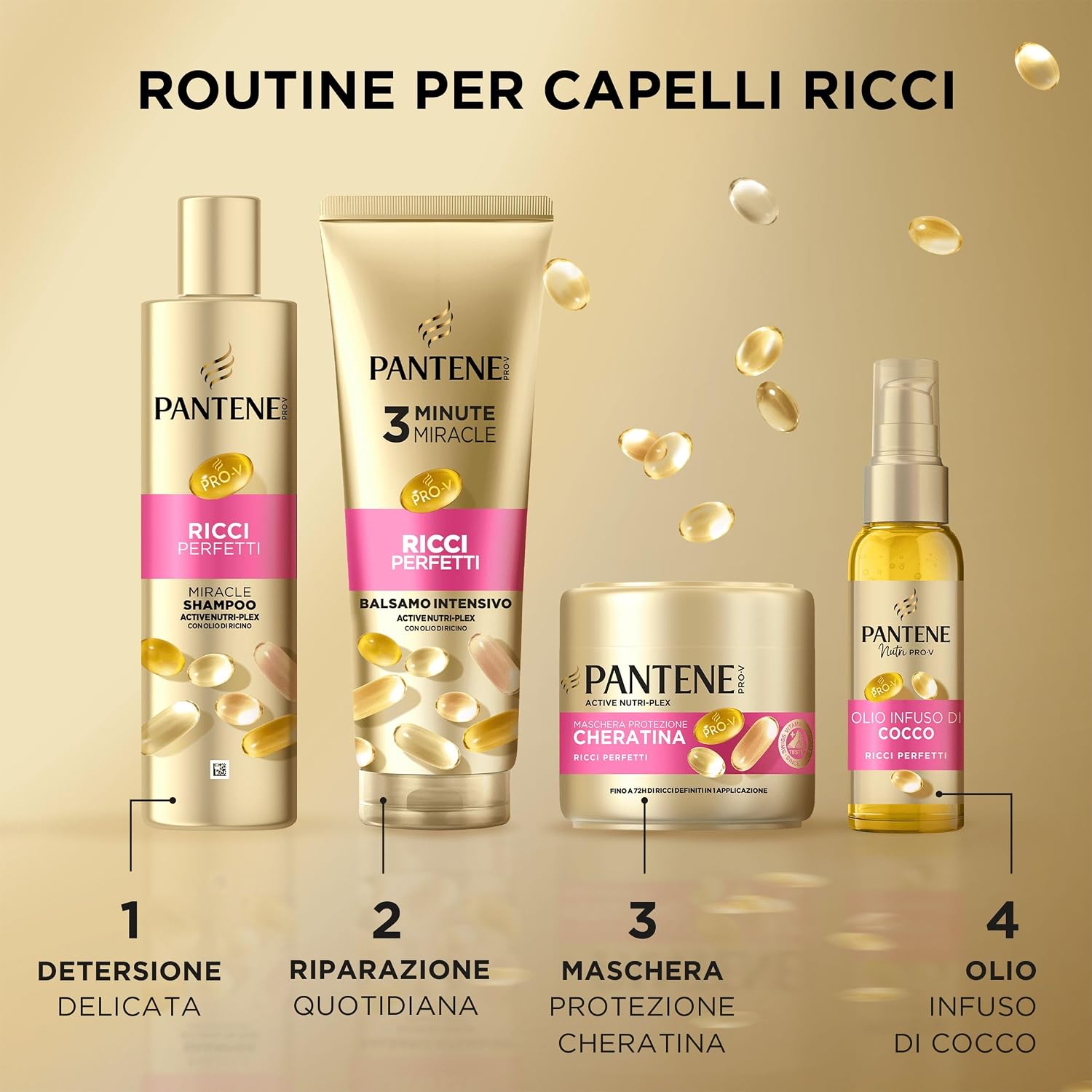 Thumbnail 6 de Pantene Pro-V Set Cuffia Seta e Maschera 300 ml