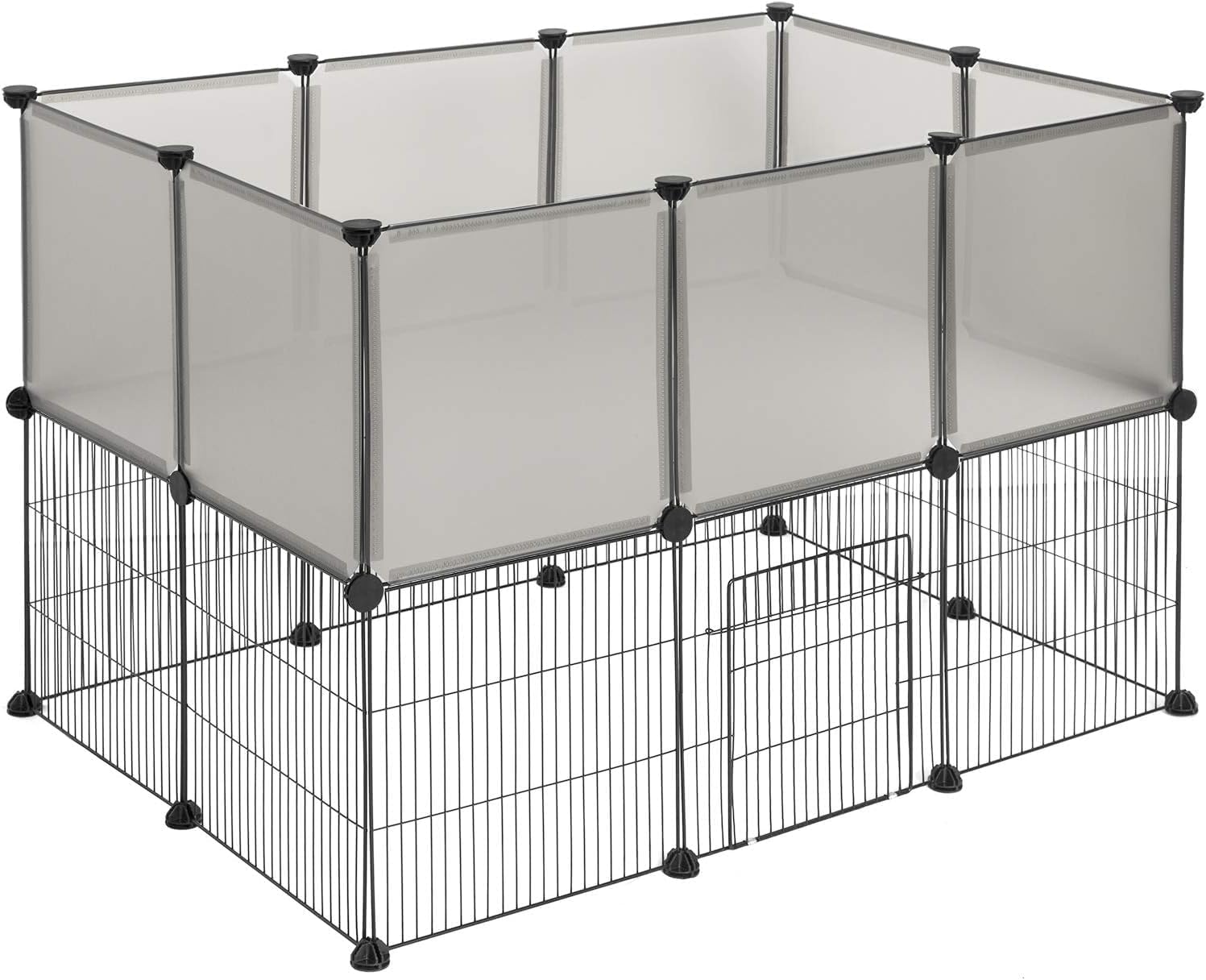 Detalle 2 de EUGAD Freigehege für Kleintiere mit 107x72