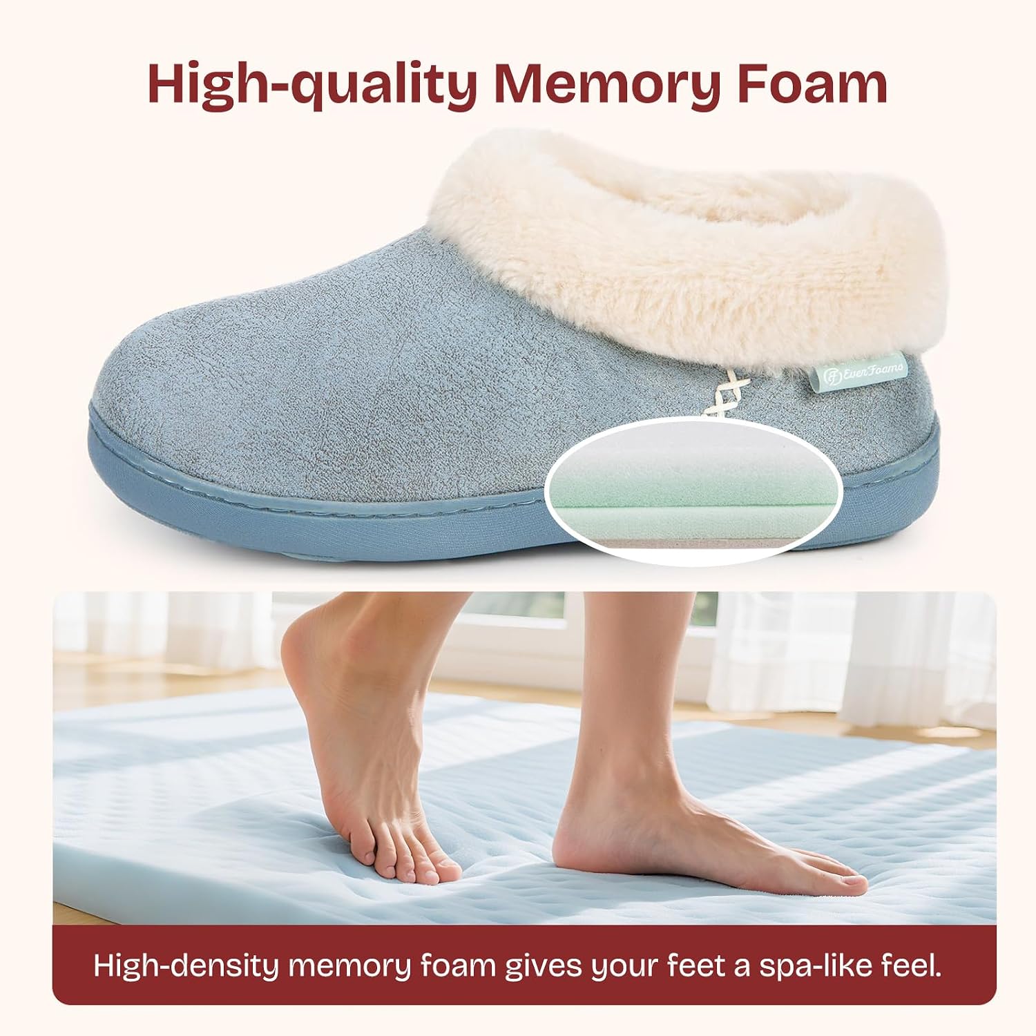Thumbnail 3 de EverFoams Women's Microsuede Slippers