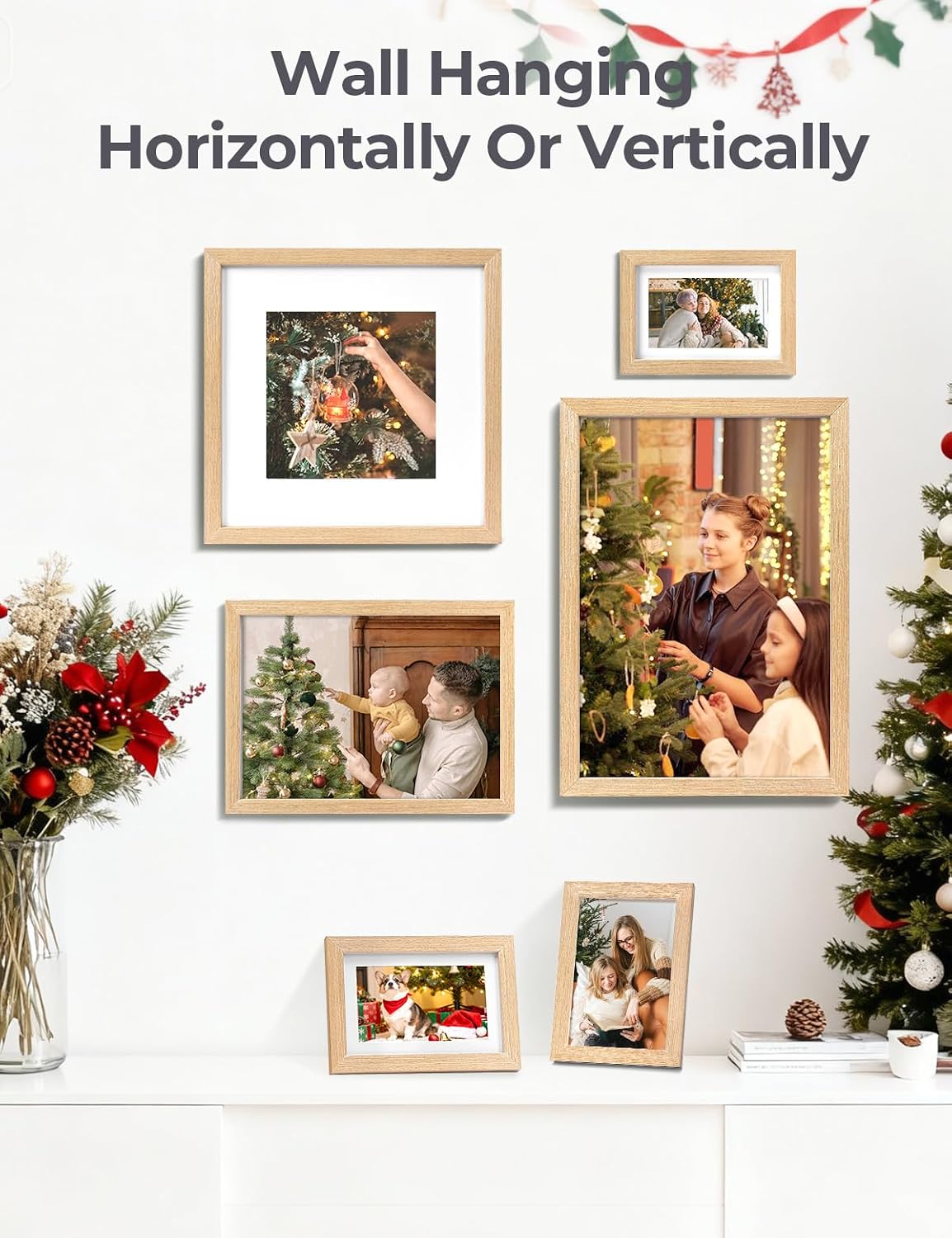 Thumbnail 5 de HOUSE DAY A3 Frame: Solid Wood A3 Picture Frame with Mount