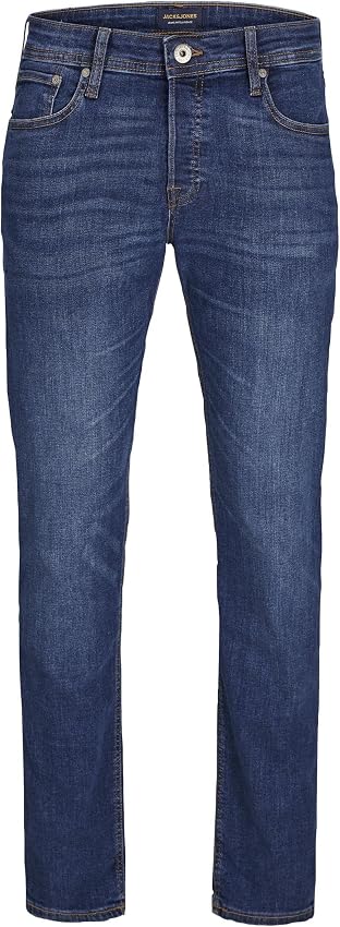 Detalle 2 de JACK & JONES Jjimike Jjoriginal vaqueros W33 L32 azul