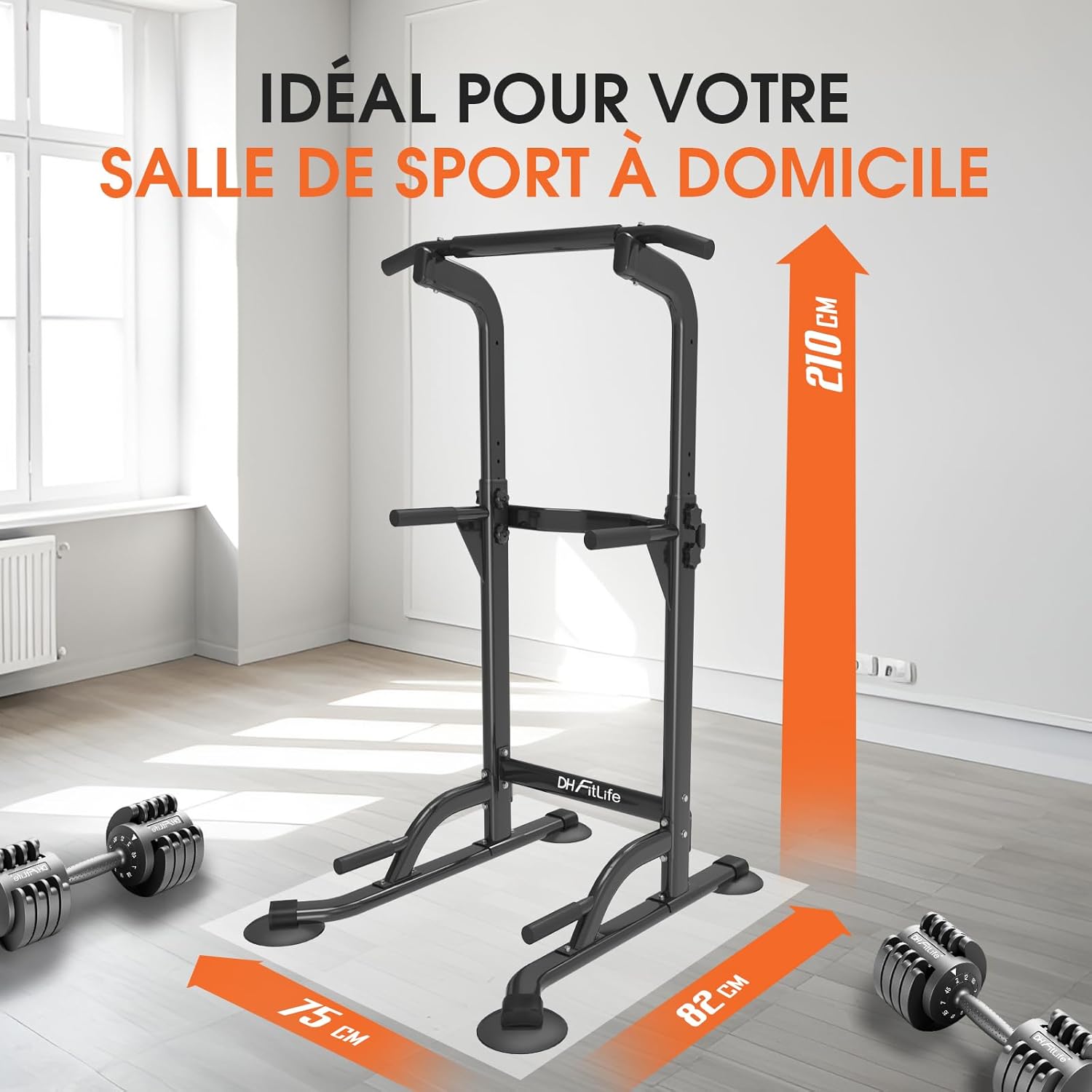 Thumbnail 1 de DH FitLife Power Tower 150 kg 🏋