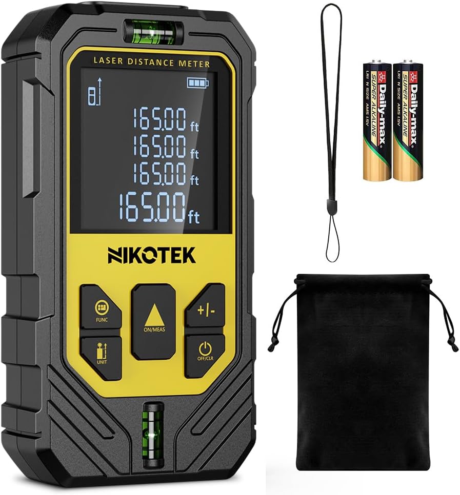 Detalle de NIKOTEK Laser Distance Meter 50m