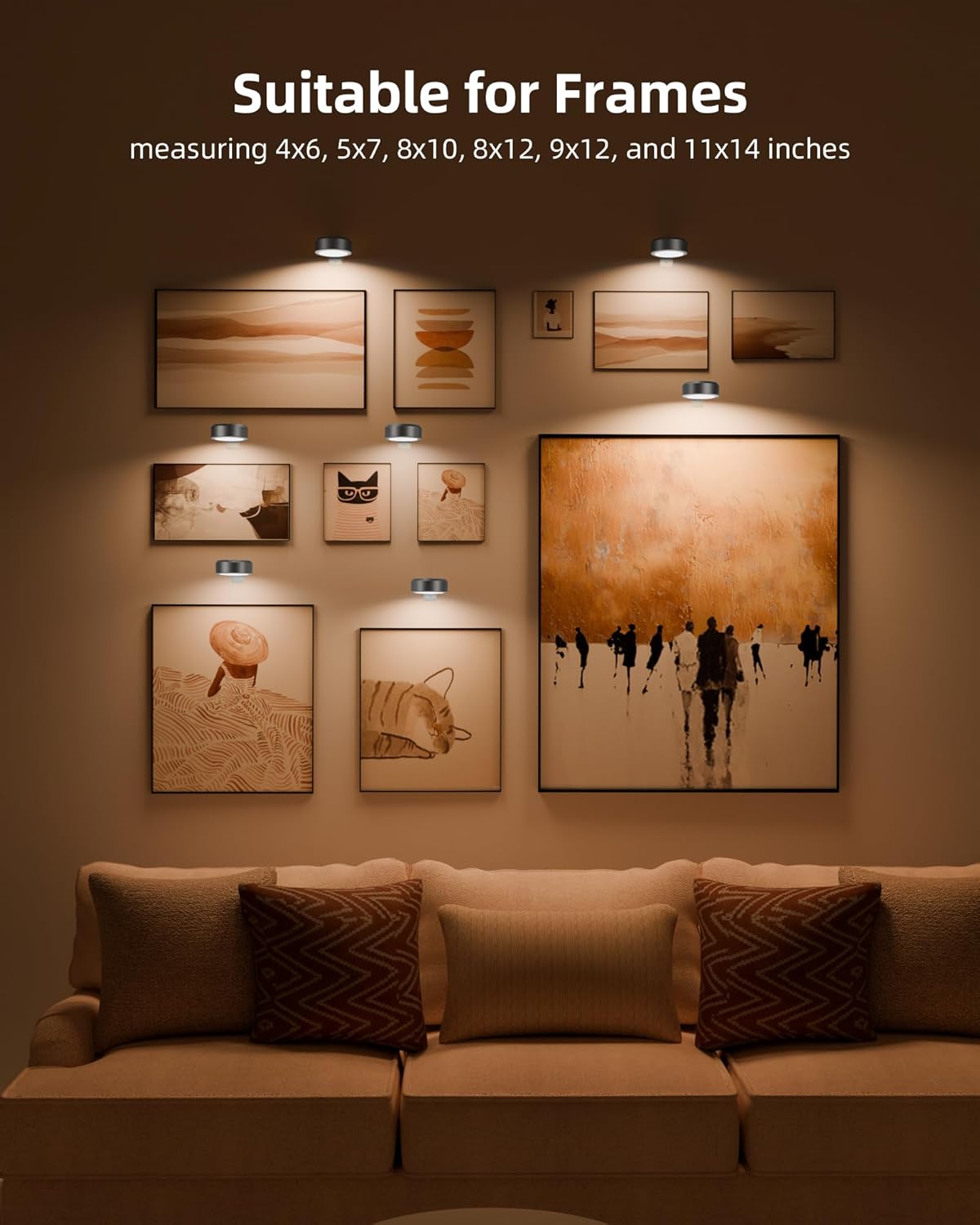 Thumbnail 6 de EZVALO Picture Lights 2000mAh rechargeable lights 🖼