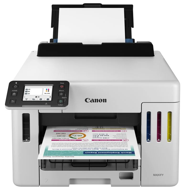 Detalle de Canon MAXIFY GX5550: Impresora Multifunción Color con WiFi y Dúplex