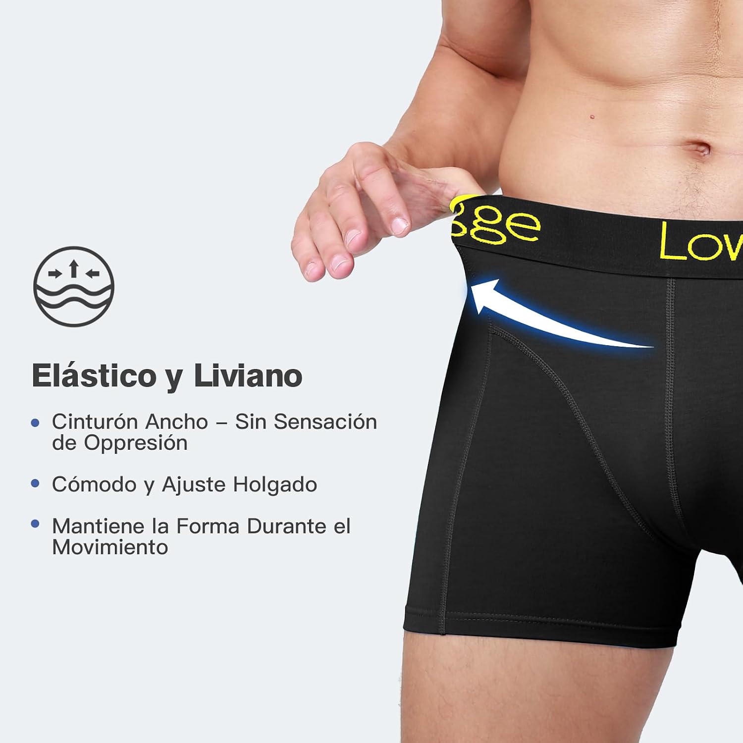 Thumbnail 5 de Lowbangge Calzoncillos Boxer pack 9, algodón 95%