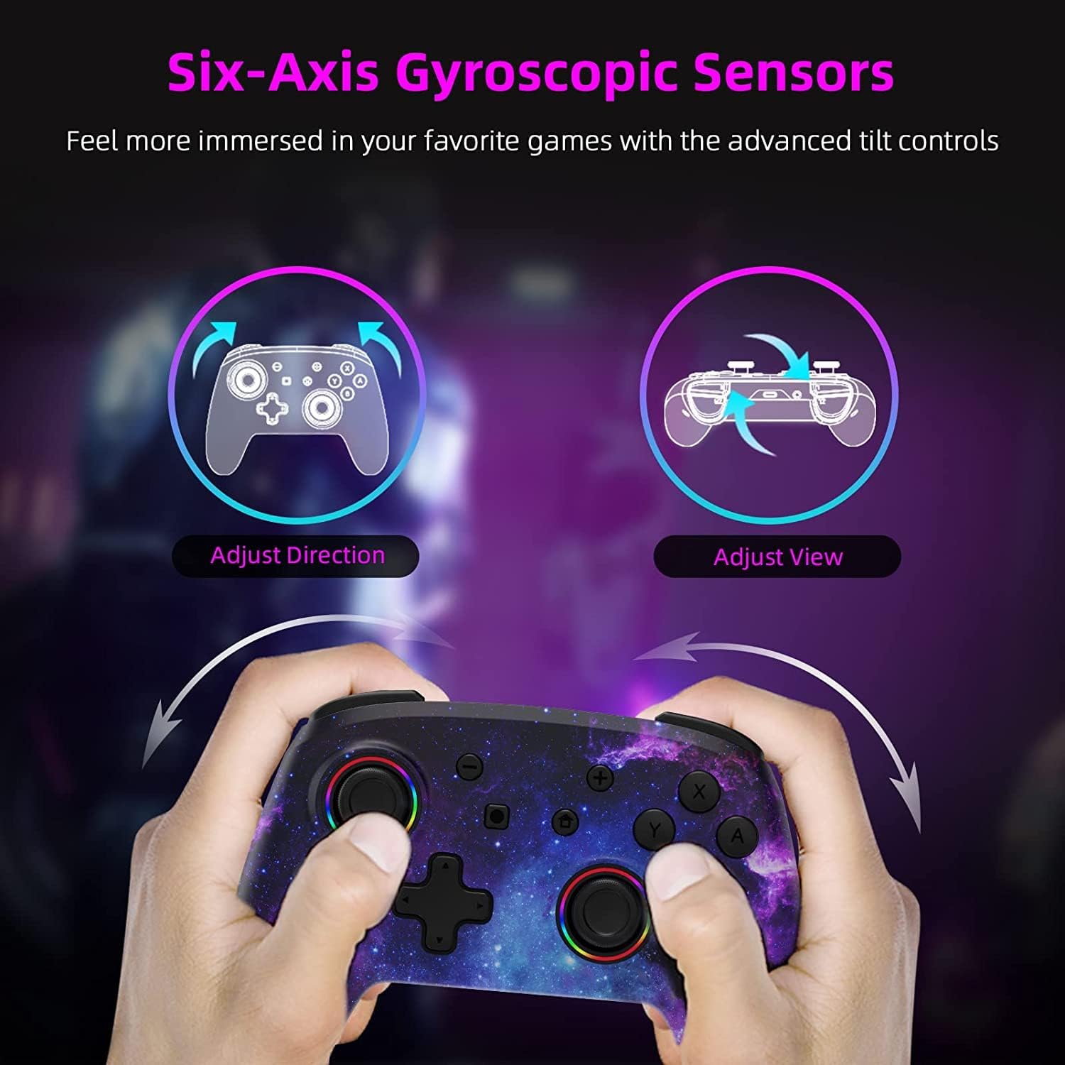Detalle 2 de NexiGo Wireless Controller for Nintendo Switch
