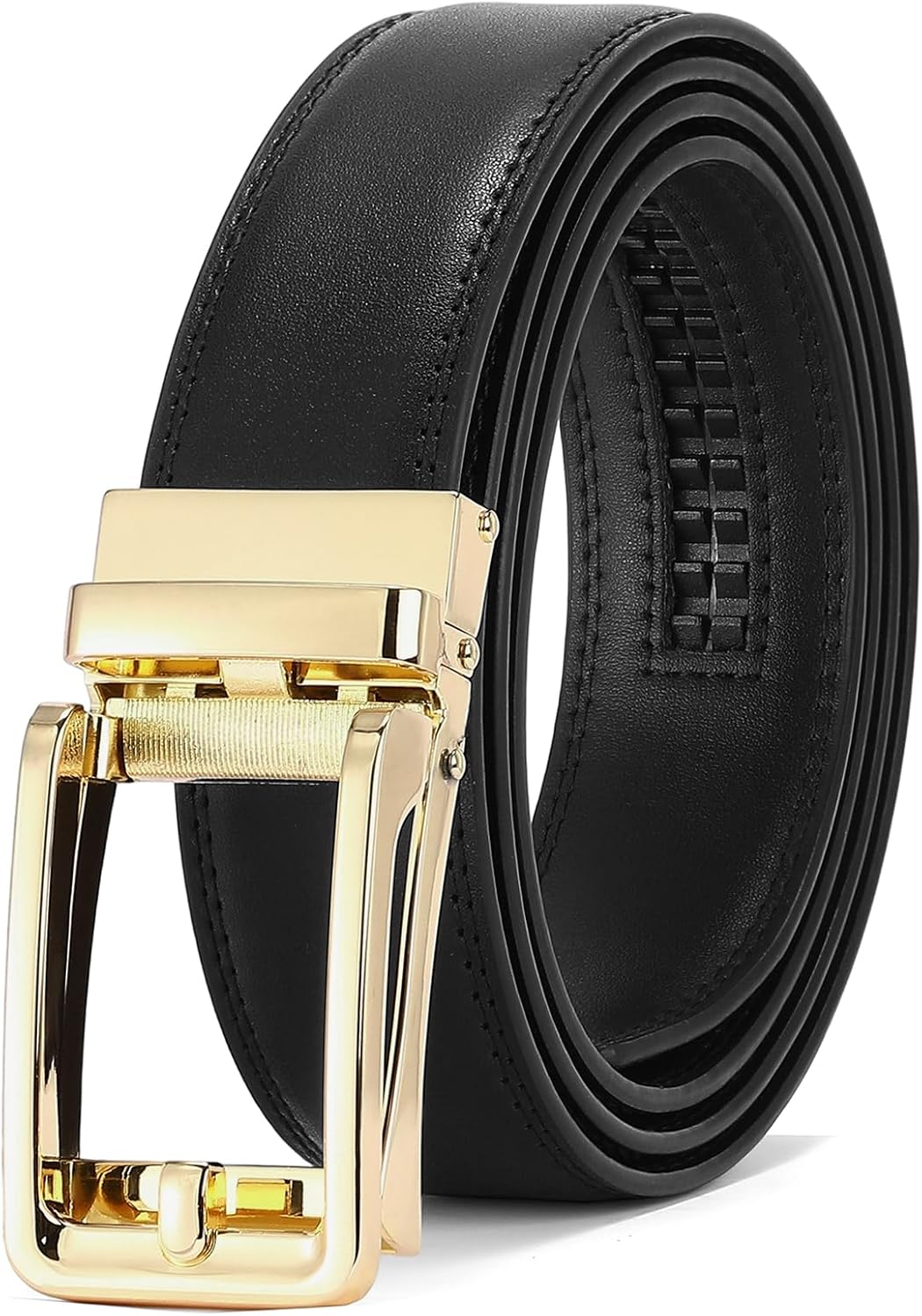 Detalle de SENDEFN Men's Leather Belt 1 3/8-inch