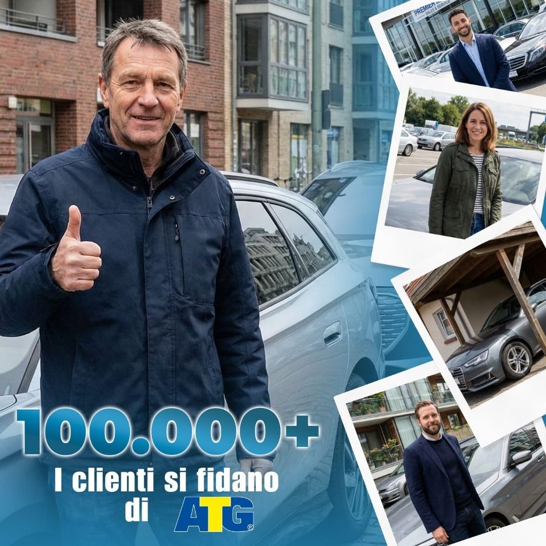 Thumbnail 6 de ATG Bloccasterzo Auto – Antifurto meccanico in acciaio temperato con riflettore integrato