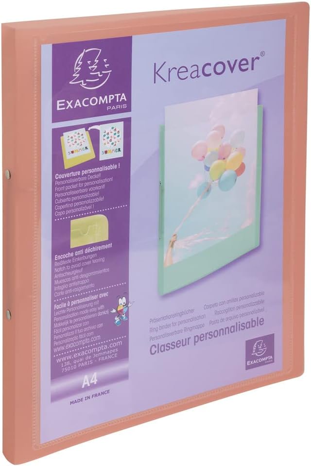 Thumbnail 2 de Exacompta 54279E Kreacover Pastel – 5 classeurs A4